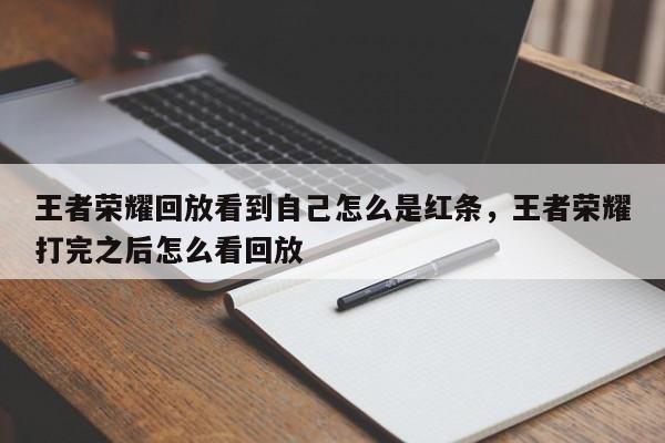 王者荣耀回放看到自己怎么是红条，王者荣耀打完之后怎么看回放