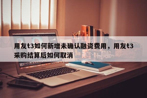 用友t3如何新增未确认融资费用，用友t3采购结算后如何取消