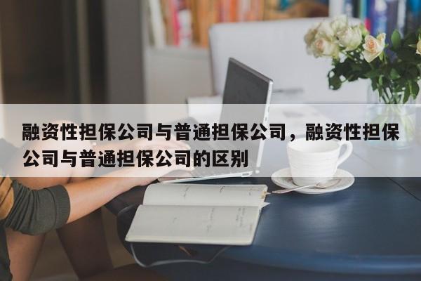 融资性担保公司与普通担保公司，融资性担保公司与普通担保公司的区别