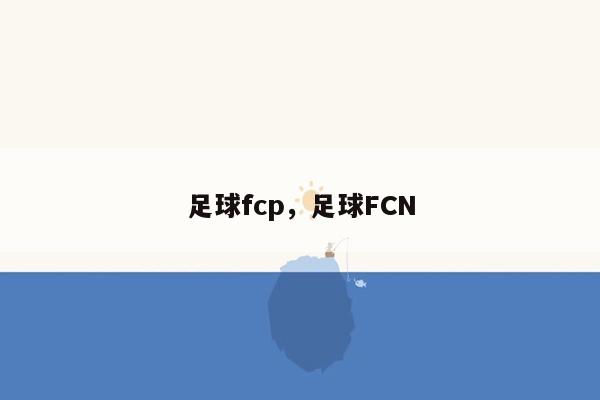 足球fcp，足球FCN