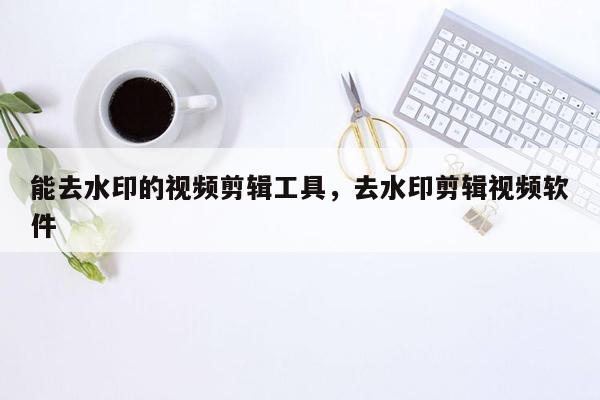 能去水印的视频剪辑工具，去水印剪辑视频软件