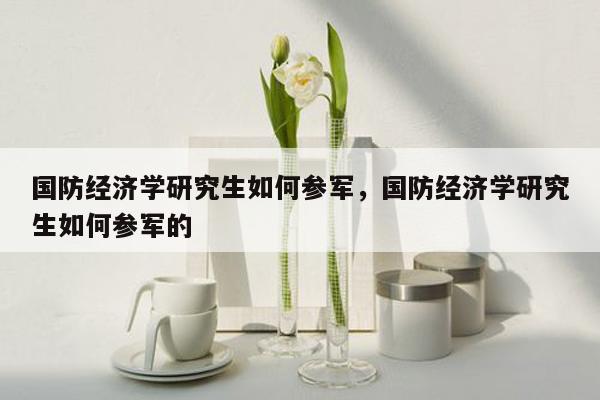 国防经济学研究生如何参军，国防经济学研究生如何参军的