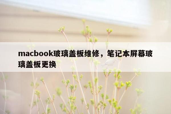 macbook玻璃盖板维修，笔记本屏幕玻璃盖板更换