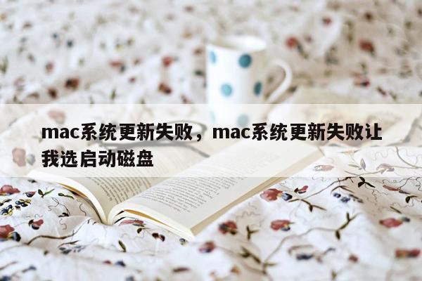 mac系统更新失败，mac系统更新失败让我选启动磁盘