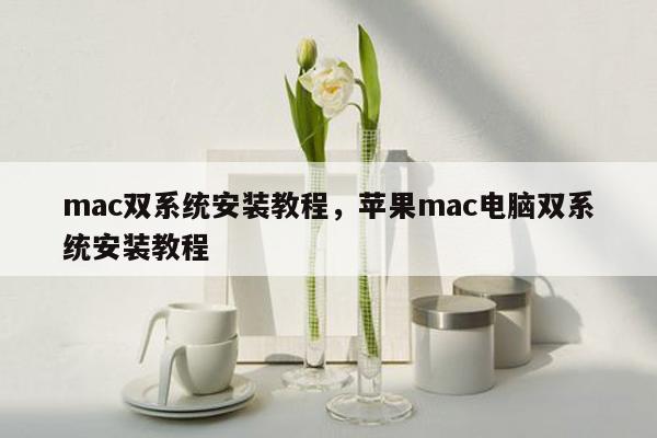 mac双系统安装教程，苹果mac电脑双系统安装教程