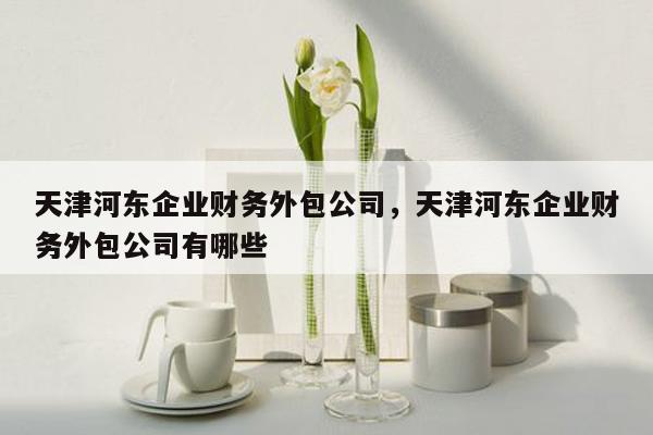 天津河东企业财务外包公司，天津河东企业财务外包公司有哪些