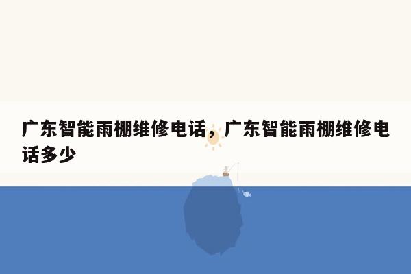 广东智能雨棚维修电话，广东智能雨棚维修电话多少