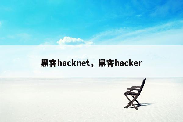 黑客hacknet，黑客hacker