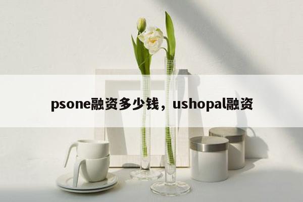 psone融资多少钱，ushopal融资